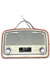 'DAB-38' Retro DAB/DAB+ Digital & FM Portable Radio Alarm Clock