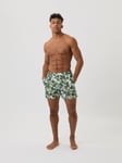 Borg Print Swim Shorts