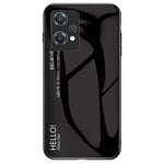 OnePlus Nord CE 2 Lite (5G) Deksel med Glassbakside - Hello - Svart