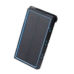 Multifunctional 10000 Mah Large-Capacity Solar Power Bank, Waterproof External Battery Charger, Suitable for Mobile Phones, Tablet Computers, Etc,Blue