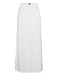 Gina Tricot Smock Maxi Skirt Vit
