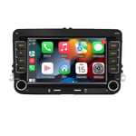 Carplay Android Bilradio, Bil Stereo GPS, Multimedieafspiller, 2-32G DAB 12LED
