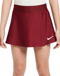 Nike Victory Flouncy Skirt Red Girls Jr (Storlek kläder: S)