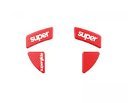 Superglide Version 2 Glas Skates varten Razer Viper Ultimate - Punainen