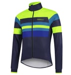 Rogelli Peak Cykeljacka - Blå/Neon - Storlek X-Large