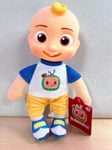 Cocomelon JJ Doll Small 8" Stuffed Soft Toy Little Plush T Shirt Gift 4 Kid