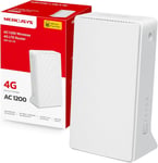 Mb130-4G Tp-Link Routeur 4G Wifi Ac1200Mbps, Box 4G Sim, Bi-Bande, 4G Cat4, Configuration Facile, Ports D'Antenne Externe 4G, Modem 4G, Déverrouillé Compatible Toute Sim[H95]