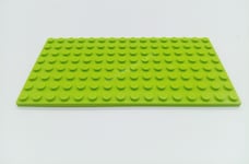 LEGO 8x16 LIME Base Plate Baseplate - 8x16 STUDS (PINS)  - Brand New