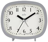 Acctim Hilda Retro Alarm Clock - Pigeon Grey