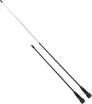 ProEquip Telescopic Antenna For 155 MHz With Icom J-Connector Nocolour OneSize, Black