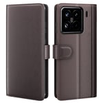 Äkta Läderfodral Xiaomi 15 Pro Brun