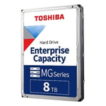 Toshiba 4TB Enterprise Internal Hard Drive – MG Series 3.5' SATA HDD Mainstream server and storage, 24/7 Reliable Operation, Hyperscale and cloud storage (MG08ACA16TE)