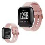 Fitbit Versa silicone watch band - Pink