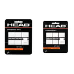 HEAD Prestige Pro Pack de 3 Grips Blanc & Xtreme Accessoire Tennis Mixte Adulte, Blanc, Taille Unique