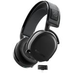 SteelSeries Arctis 7 Plus Wireless headset för gaming (svart) - fyndvara