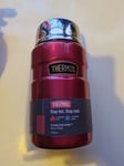 🌟 Thermos Stainless King Food Flask 710ml Red 981141 103123 Brand New
