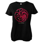 Targaryen - Fire & Blood Girly Tee, T-Shirt