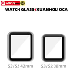 G-OCA Pro Front Glass With OCA For Apple Watch Series 2/3 42mm Replacement UK