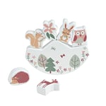Bébé Douceur, Jeu d'Equilibre en Bois 15 x 2 x H14 cm Animaux Foret Magique