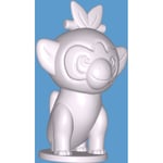 MakeIT Size: Xl, High Poly " Grookey" Pokémon Collection, Collect All Multifärg Xl
