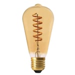 Edison E27 820 3W Elect spiral amber dim