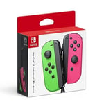 NEW Nintendo Switch splatoon 2 Joy-Con (L) Neon Green / (R) Neon Pink contro FS