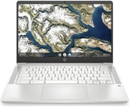 HP Chromebook 14a-na0007na 14" FHD Laptop Intel Celeron N4020 4GB RAM 64GB eMMC