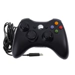 Manette De Jeu Dual Vibration Gamepad Joystick Pour Microsoft Xbox 360 Xbox 360 Slim Ou Pc Windows - Usb Filaire