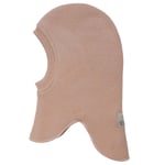 Huttelihut balaclava i ullfleece til barn, dusty rose