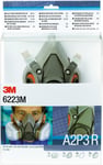 3M 6223M Halvmask medium