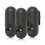 Ubiquiti 3-Pack Black professional wall mount for UniFi Protect Flex Camera