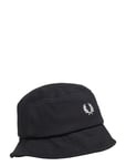 Pique Bucket Hat Black Fred Perry