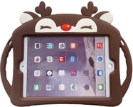 Trolsk Kids-etui med stropp - Brown Deer (iPad 10.2)