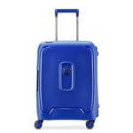 DELSEY PARIS - MONCEY - Slim Rigid Cabin Suitcase - 55x40x20 cm - 36 liters - XS - Navy