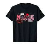 Nurse Valentines Day Valentine Scrub Top Women Scrubs NICU T-Shirt