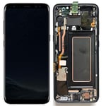 Samsung Galaxy S8 Plus Skärm med LCD-display - Svart - Original