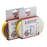 Schüller Tätningslist Airstop P-Profil TÄTLIST AIRSTOP P-PROFIL VIT 6M 984027