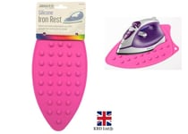 Silicone Iron Rest Pad Heat Resistant Mat Mini Ironing Board Protector R2616 UK