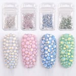 Colorful Crystal Opal Nail Art Rhinestone Decorations Glitter Ge D Powdered Protein