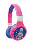 Barbie 2 In 1 Bluetooth And Wired Comfort Foldable Headphones With Kids Safe Volume