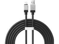 Fast Charging cable Baseus USB-A to Lightning Coolplay Series 1m, 2.4 (black)