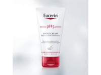 Eucerin Ph5 Hand Cream, Kvinna, Alla Hudtyper, Fuktgivande, Skyddande, 1 Styck, Aqua, Glycerin, Hydrogenated Coco-Glycerides, Panthenol, Stearyl Alcohol, Triisostearin, Cetyl..., 75 Ml