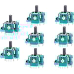 8 st Joysticks Ersättning för DualSense PS5 Controller, 3D Analog Sensor Wheel Thumb Sticks Joystick Rocker Modul Repl