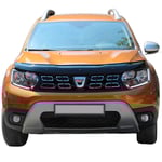 Oneway Bonnet protector stenspånskydd lamplig for Dacia Duster II 20182024 Blank svart