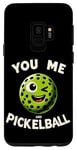 Coque pour Galaxy S9 You and Me Pickleball Fun Pickle Ball Joueur unique