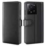 Äkta Läderfodral Xiaomi 13T Pro Svart