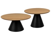 Urban Fusion Collection - Vernon Satsbord Svart/Ek