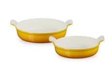 Le Creuset Heritage Runda Ugnsformar 20/24cm, Nectar