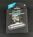 Harmonica Diatonic Hohner 503/20 MS Jj Milteau deep blues 2022 Sib - BB