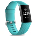 Fitbit Charge 3 Classic Silicone Strap Turquoise